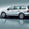 Die Seitenpartie des VW Passat Alltrack