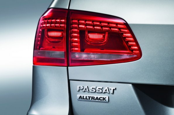 Detailaufnahme am VW Passat Alltrack