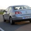 Heckansicht des Volkswagen BlueMotion