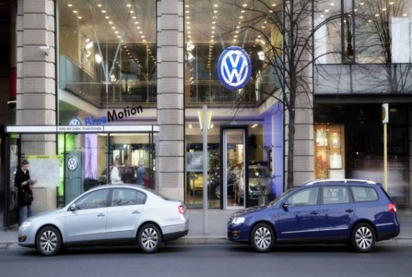 Auch in Silber sparsam: Volkswagen BlueMotion