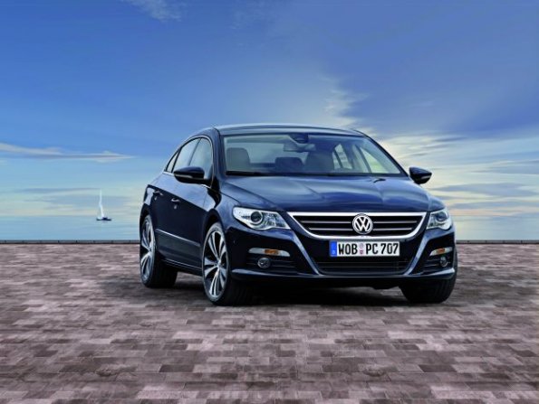 Der VW Passat CC Individual in der Frontansicht