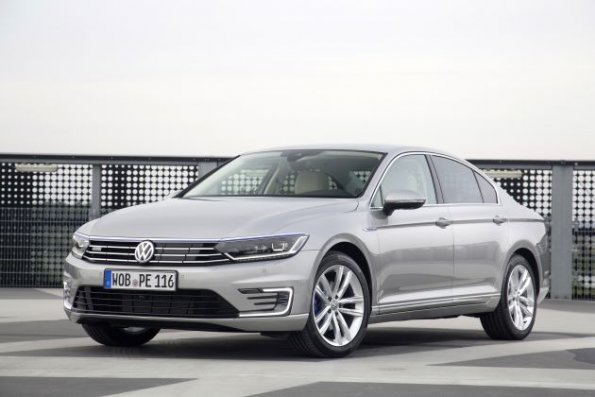 Frontpartie des VW Passat GTE