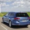 Heckpartie des VW Passat Variant GTE