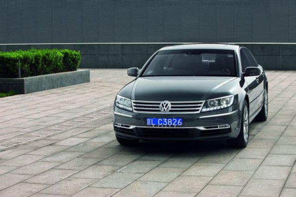 Der VW Phaeton  in der Frontansicht