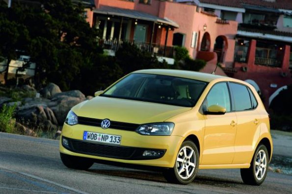 Frontansicht des VW Polo