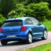 Die Heckansicht des VW Polo Blue GT