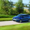 Die Front- und Seitenpartie des VW Polo Blue GT