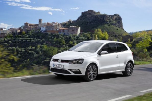 Forntpartie des VW Polo GTI