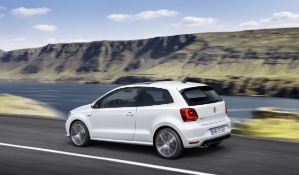 Seitenpartie des VW Polo GTI 