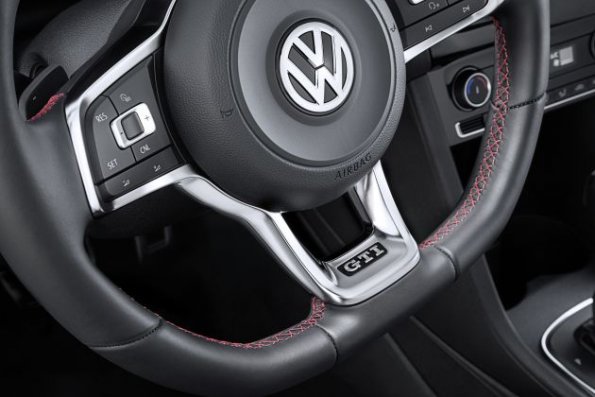 Detail aus dem VW Polo GTI 