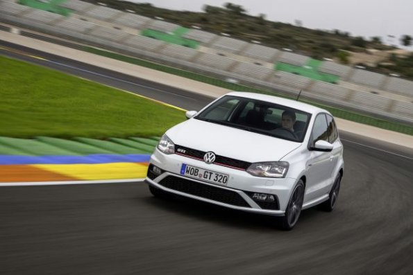 Frontansicht des VW Polo GTI 