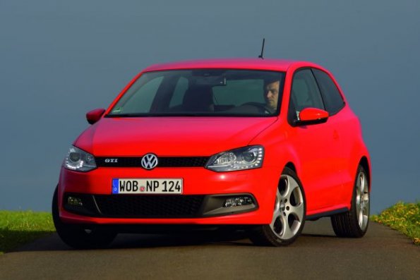 Frontansicht des VW Polo GTI