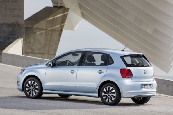 Seitenansicht des VW Polo TDI Bluemotion