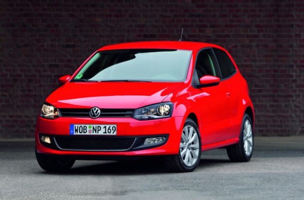 Frontansicht des VW Polo TSI