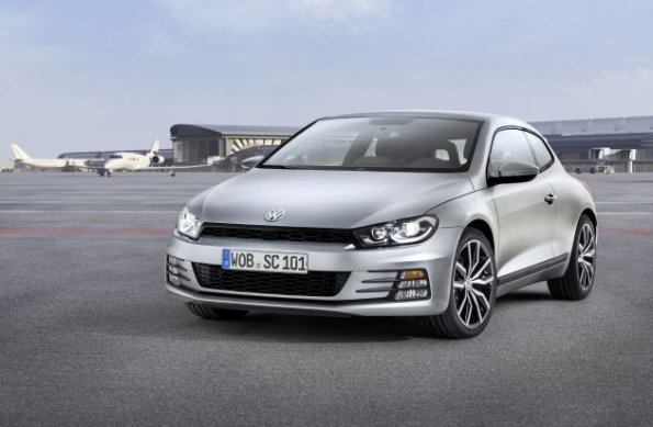 Frontpartie des VW Scirocco