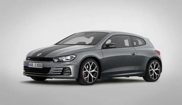 Front- und Seitenansicht des VW Scirocco GTS