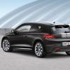 <p>Die Heck- und Seitenpartie des VW Scirocco Million</p>