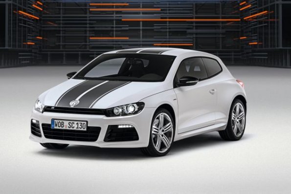 Die Frontansicht des VW Scirocco Million