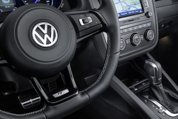 Detailaufnahme aus dem VW Scirocco R