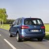 Heckansicht des VW Sharan