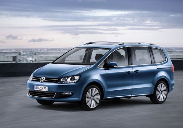 Frontpartie am VW Sharan