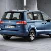 Heckpartie des VW Sharan