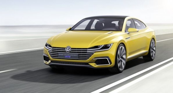 Frontansicht des VW Sport Coupé Concept