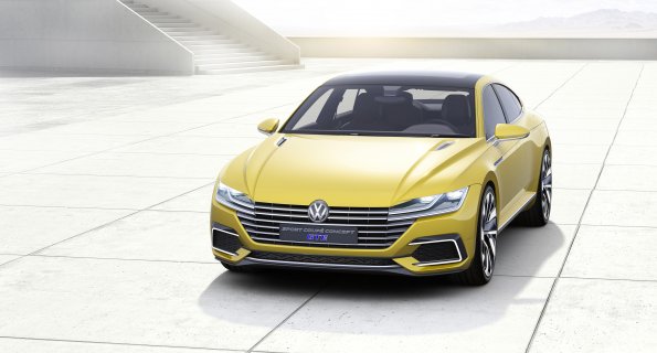 Frontpartie des VW Sport Coupé Concept