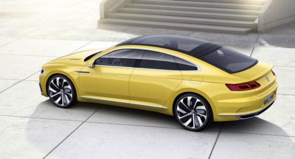 Seitenansicht des VW Sport Coupé Concept