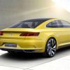 Heckpartie des VW Sport Coupé Concept