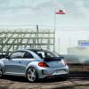 Die Heckpartie der VW Studie Beetle R Concept