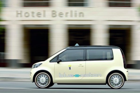 Die VW Studie Berlin Taxi im Profil