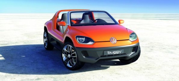 Die Frontseite der VW Studie buggy up!