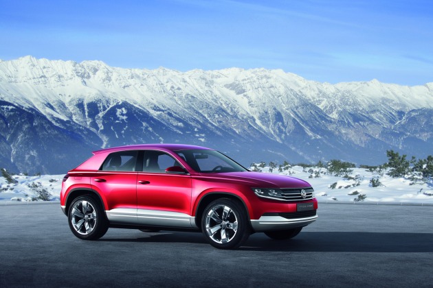 VW Studie Cross Coupé:
VW Studie Cross Coupé