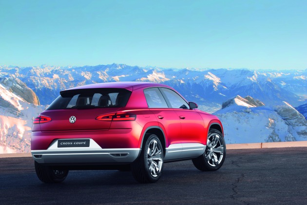 VW Studie Cross Coupé:
VW Studie Cross Coupé 