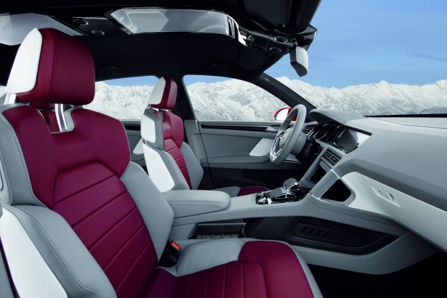 VW Studie Cross Coupé:
VW Studie Cross Coupé