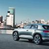 Heck- und Seitenpartie der VW Studie Cross Coupé