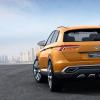 <p>Das Heck der VW Studie CrossBlue Coupé</p>