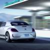 Die Heckpartie der VW Studie E-Bugster