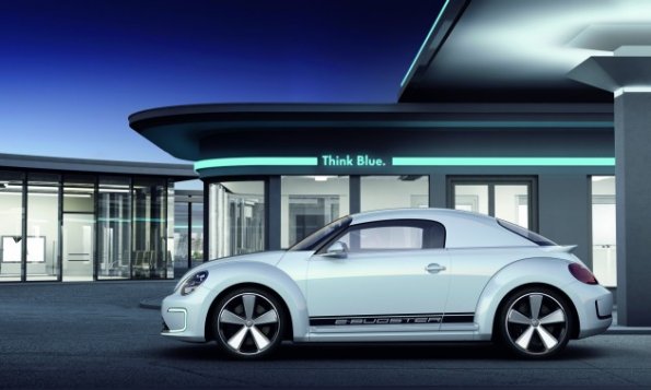 Das Profil der VW Studie E-Bugster