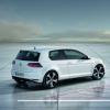 Die Heck- und Seitenpartie der VW Studie Golf GTI