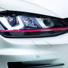 Detail an der VW Studie Golf GTI