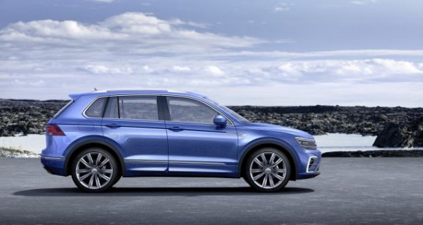 Die VW Studie Tiguan GTE im Profil 