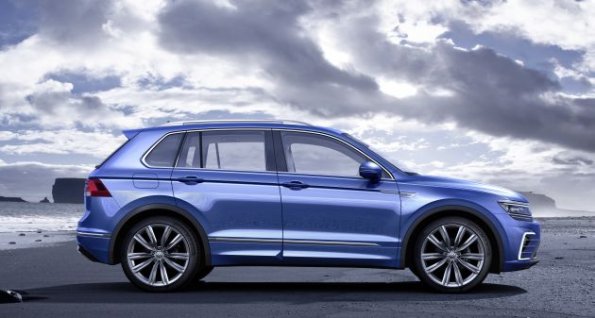 Die VW Studie Tiguan GTE  im Profil 