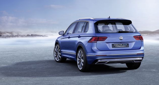 VW Studie Tiguan GTE:
VW Studie Tiguan GTE