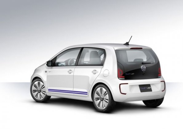 Die Heckpartie der VW Studie twin-up!