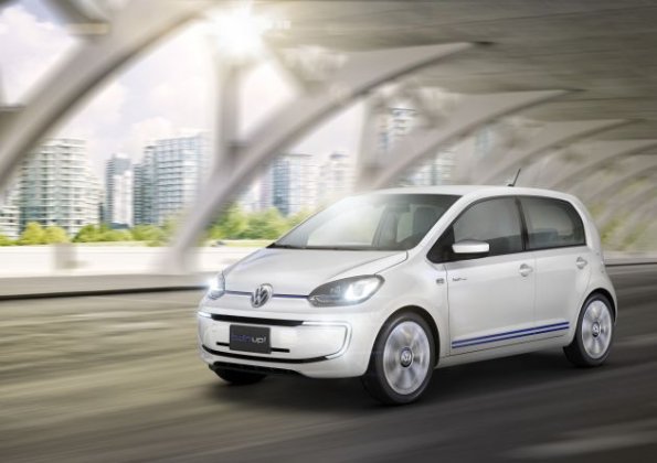 Front- und Seitenpartie der VW Studie twin-up!