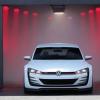 <p>Die Fahrzeugfront der VW Studie Vision Gti</p>