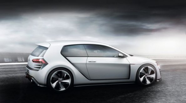 Seitenansicht der VW Studie Vision Gti