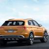 <p>Das Heck der VW SUV Studie CrossBlue Coupé</p>